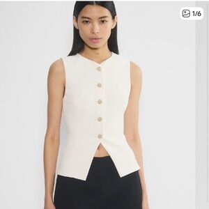 Aritzia / Wilfred Light Birch Regal Vest